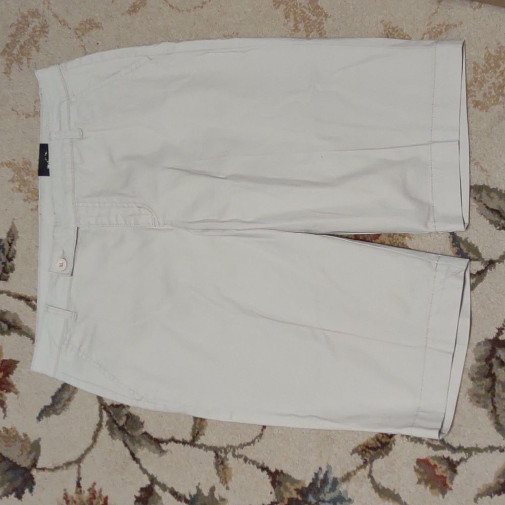Style & Co Bermuda Shorts, Beige, NWT